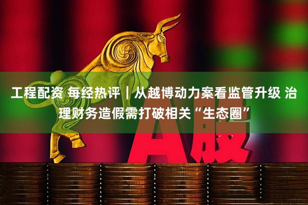 工程配资 每经热评｜从越博动力案看监管升级 治理财务造假需打破相关“生态圈”