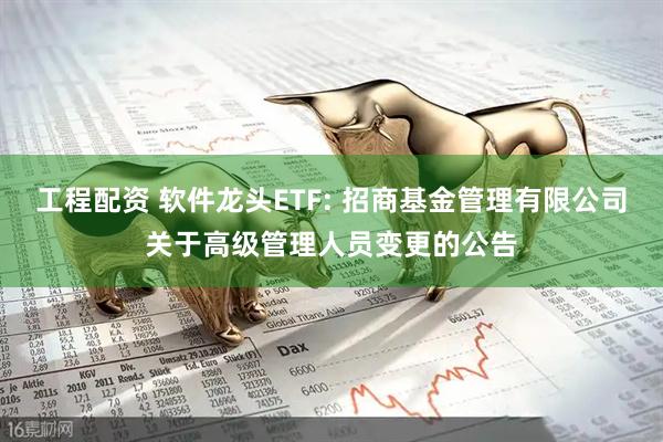 工程配资 软件龙头ETF: 招商基金管理有限公司关于高级管理人员变更的公告